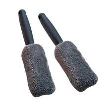 Горячая, щетка из микрофибры для чистки колес, щетка из микрофибры, для мытья автомобиля, для стайлинга автомобиля, для ухода за автомобилем, удаление пыли, инструмент для мытья автомобиля