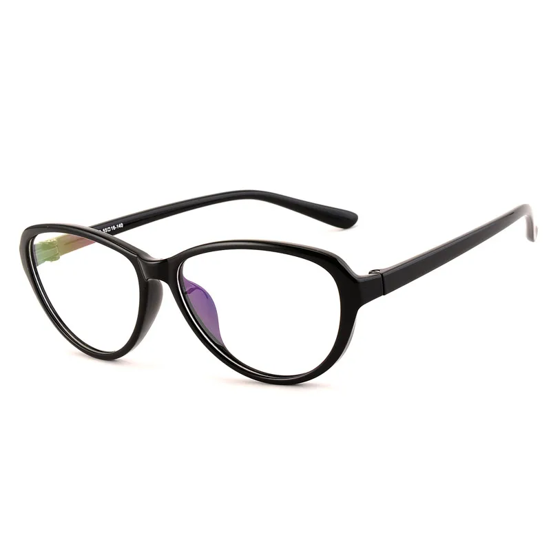 Оправа для очков, большие Оправы для близорукости, женские Популярные Оптические очки, полная оправа, красивые нежные женские очки - Цвет оправы: 1