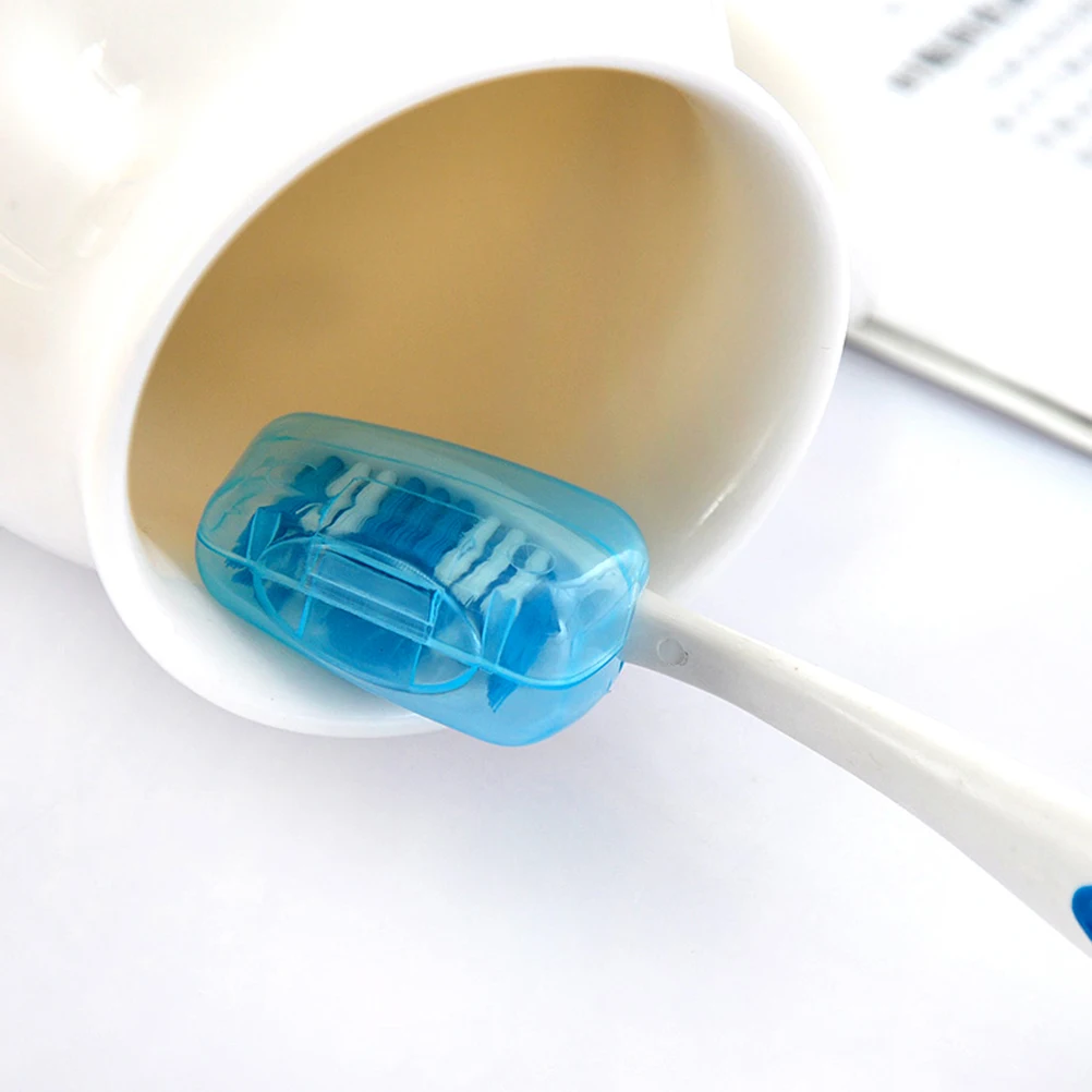 

Portable Travel Toothbrush Head Toothbrush Case Protective Caps Health Germproof Toothbrushes Protector