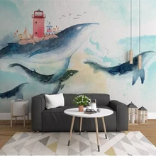 Beibehang пользовательские моды личности papel де parede обои стерео современный минималистский детей абстрактный геометрический фон