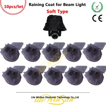 

Litewinsune 10pcs Raining Coat for Protect Beam R7 Beam 10R Moving Head Stage Lighting Cover Raining Snowing Outdoor