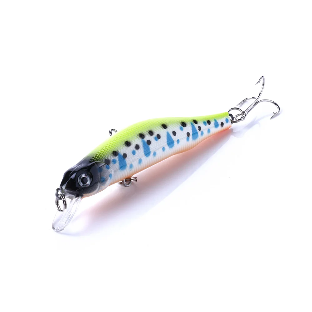 

HENGJIA 1PC Magnet Minnow Fishing Bait 9CM 8.2G Diving Depth 1.5m Artificial Pesca Isca Fishing Tackle