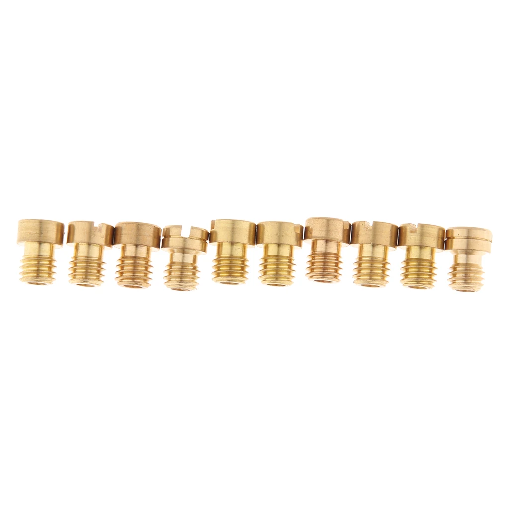 10x Carburetor Repair Kit Main Jet 85 88 90 92 94 95 98 100 102 105 Fuel Supply System jet principal Chorro principal