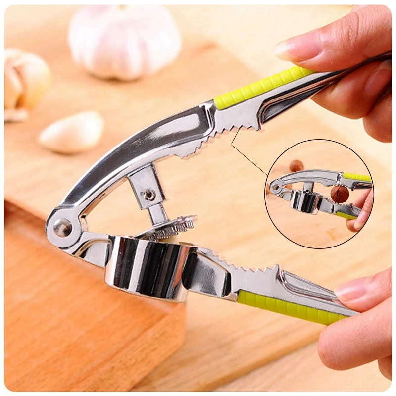 Multi function Stainless Steel Garlic Presses Manual Garlic Mincer