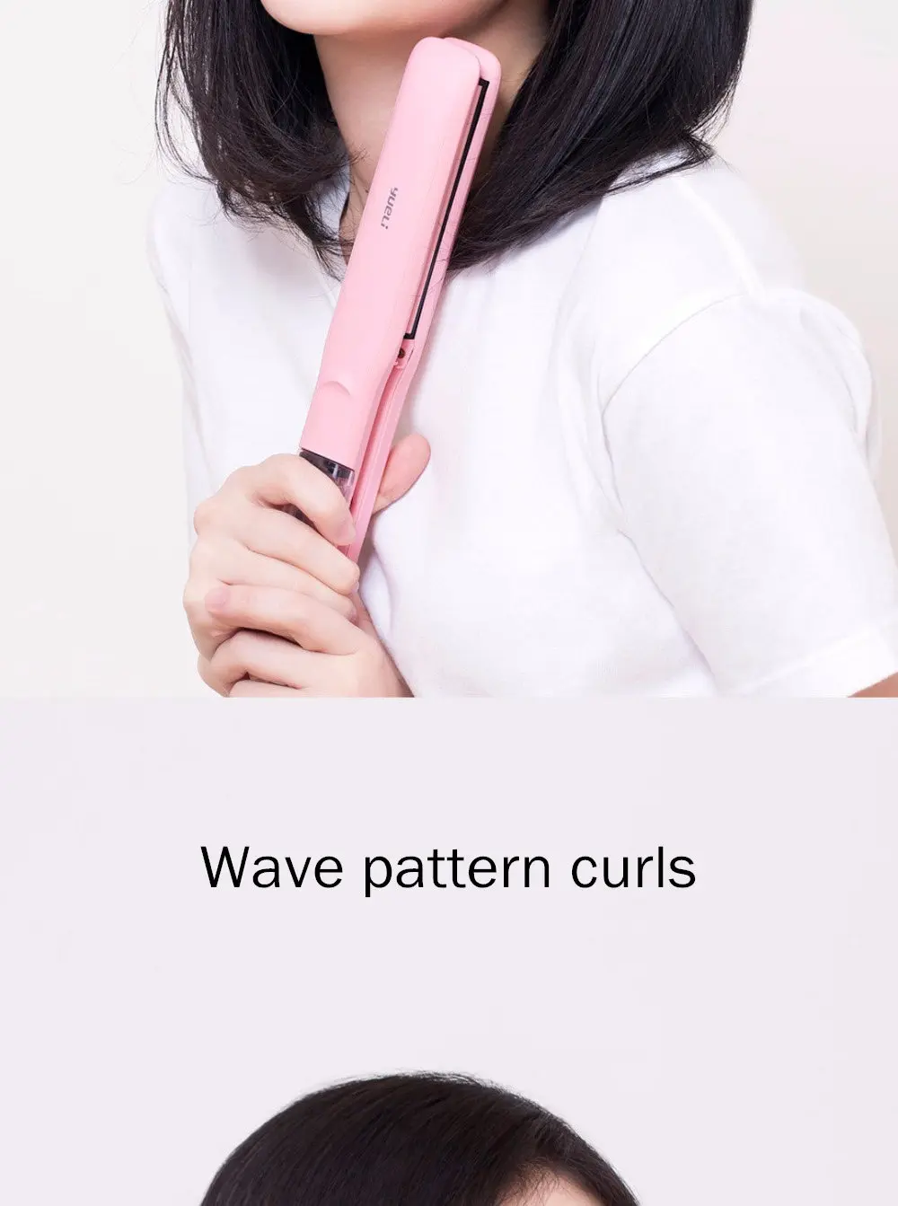 Xiaomi Yueli горячий паровой выпрямитель для волос Профессиональный уход за волосами инструмент для завивки волос Кератиновое покрытие MCH 5 режимов температуры