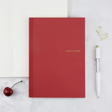 A5 блокнот с обложкой 25 к тетрадь в твердой обложке крафт-Блокнот Канцелярские Товары для офиса и школы Papelaria notebook s и Journals