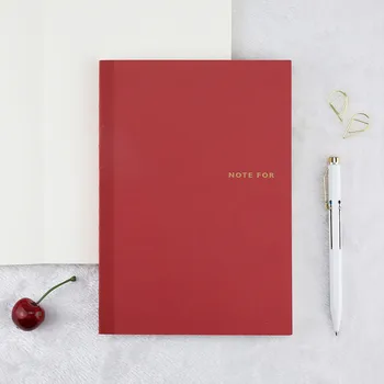 

A5 Craft Cover Notebook Notepad 25K Hard Copybook Kraft Notepad the Office & School Supplies Papelaria Notebooks and Journals