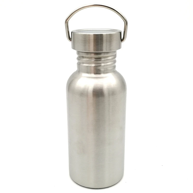 

Stainless Steel Kettle With Hook Sports Cup Wild Survival Hook Kettle Set Outdoor Camping Kettle 750Ml