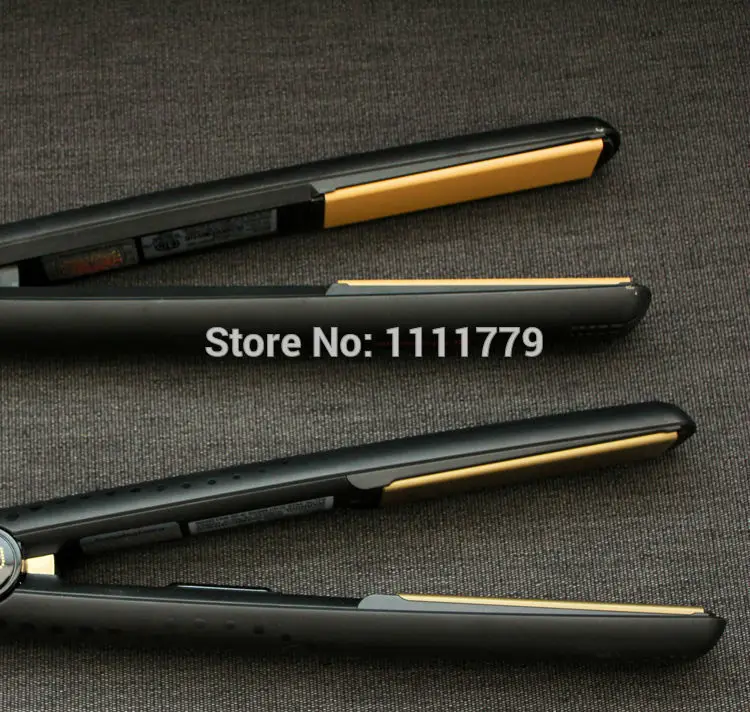 Midnight Colletion Iron 1 Inch Brand Straightener comb Styler factory cheap wholesale Gold Styler Ceramic Hair