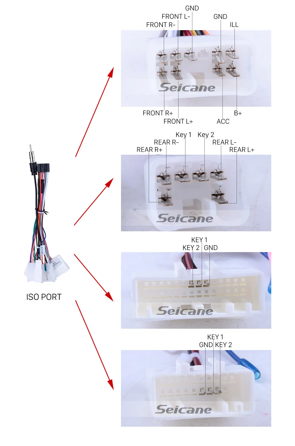 Best Seicane Android 8.1 9 inch Car Multimedia player For Toyota Prado 150 2010 2011 2012 2013 2din GPS Navigation support AUX USB 17