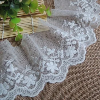 

5 Yards / Fashion, New Products, Lace Accessories, Lace Trims, Curtains, Handwork Can Be Used for Wedding Dress Width 8cm YS0238