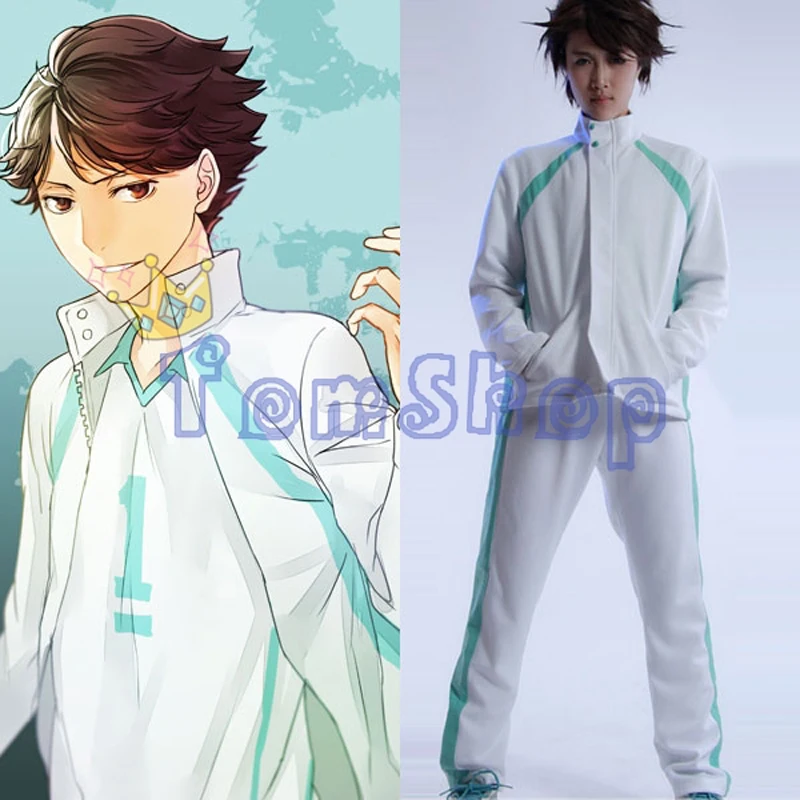 Haikyuu! Костюм для косплея Aoba Johsai комплект спортивной одежды старшей школы Oikawa toory