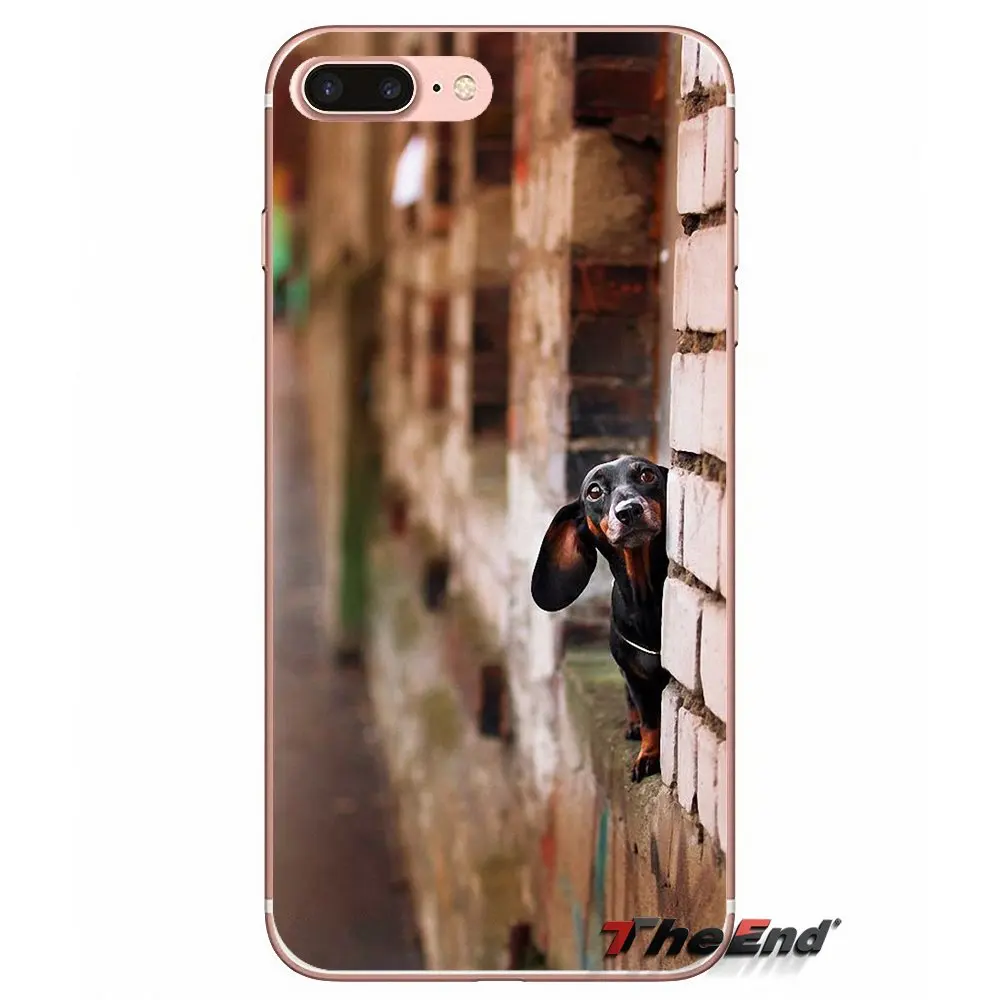 Силиконовый чехол для Huawei G7 G8 Ascend P7 P8 P9 Lite Honor 4C 5X 5C 6X Mate 7 8 9 Y3 Y5 Y6 II Pro Dachshund Teckel Dackel