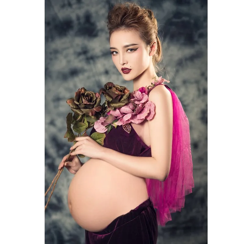 2016-Maternity-Photography-Props-Lace-Maternity-Clothes-Vestidos-Fashion-pregnant-Crochet-maternity-dress-Photo-Shoot-L1451 (2)