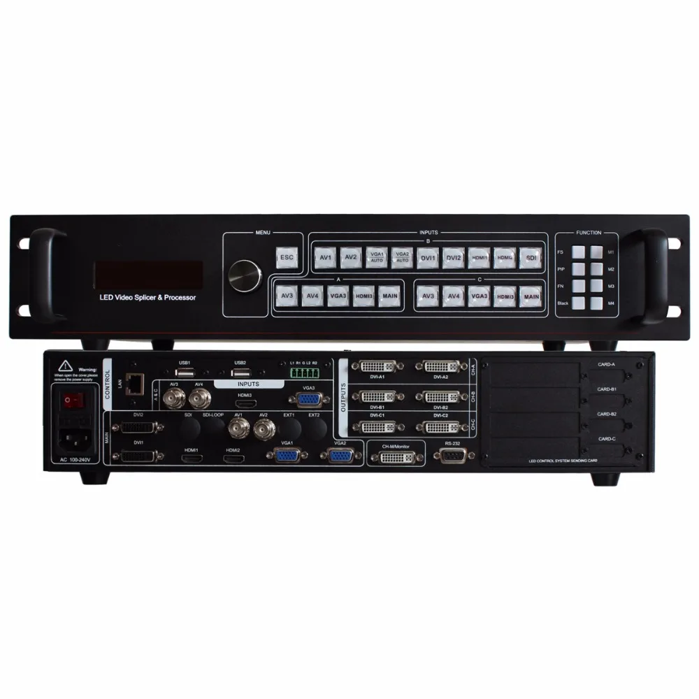 Wholesale multi screen spiicing video processor SC359 6k led wall controller price for video wall led indoor outdoor screen