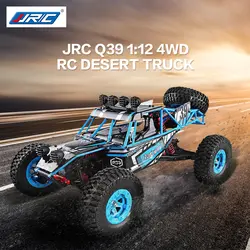 2018 Новый JJRC Q39 1:12 4WD RC пустынный грузовик RTR 35 км/ч + быстрая скорость 1 кг сервопривод с высоким крутящим моментом 7,4 В 1500 мАч LiPo аккумулятор F22485