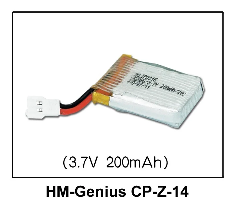 Запасные Части Walkera Genius CP V2 HM Z 14 Li po батареи|li-po battery|spare partswalkera battery |