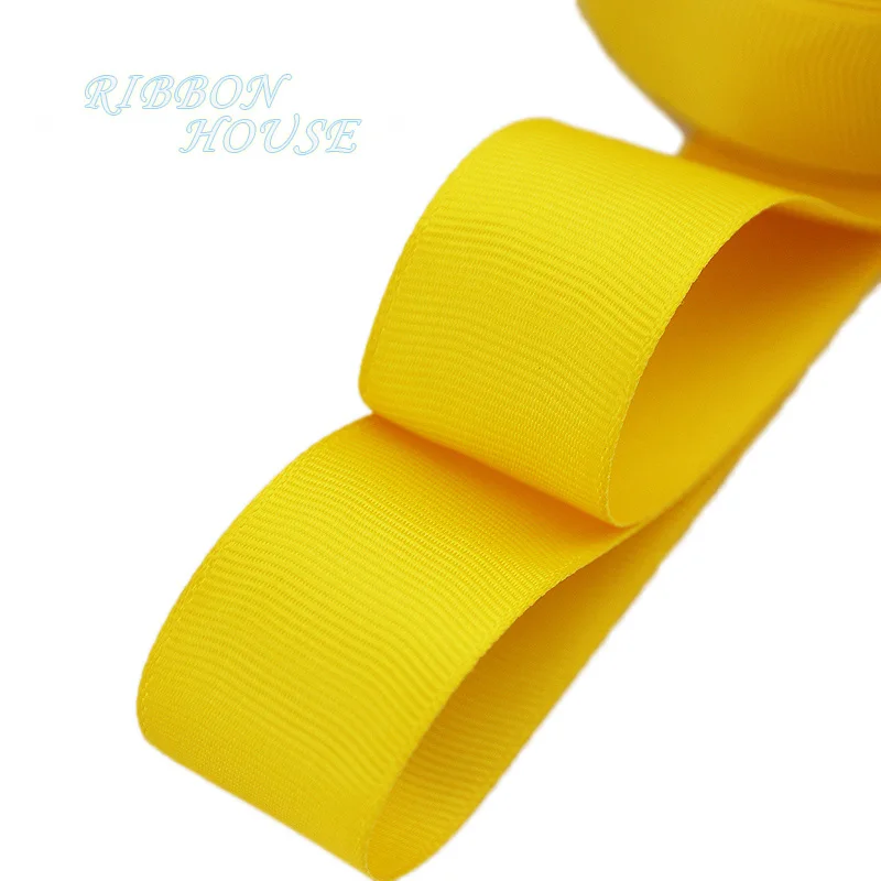 

(5 meters/lot) 1" (25mm) Orange Yellow Grosgrain Ribbon Wholesale gift wrap Christmas decoration ribbons