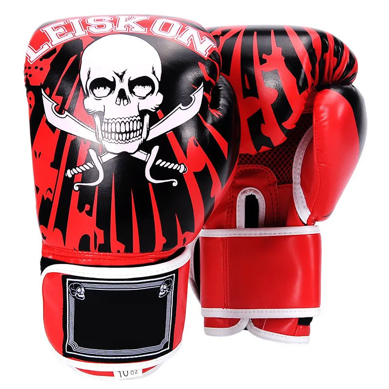 

6 OZ 10 OZ Adults Teenager Boxing Gloves High Quality PU Leather MMA Muay Thai Boxe De Luva Mitts Sanda Equipments