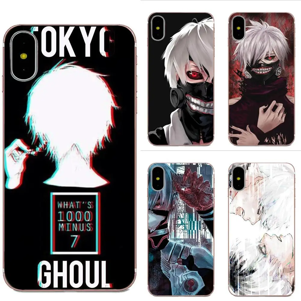 TPU Case Cover For Xiaomi Note 3 4 Mi3 Mi4 Mi4C Mi4i Mi5 Mi 5S 5X 6 6X A1 Max Mix 2 Anime Tokyo Ghoul | Мобильные телефоны и