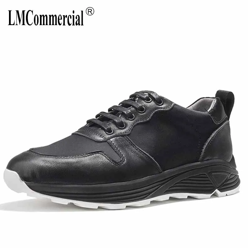 

2018 casual shoes men's spring autumn summer Genuine Leather breathable sneaker fashion men casual shoes all-match cowhide male