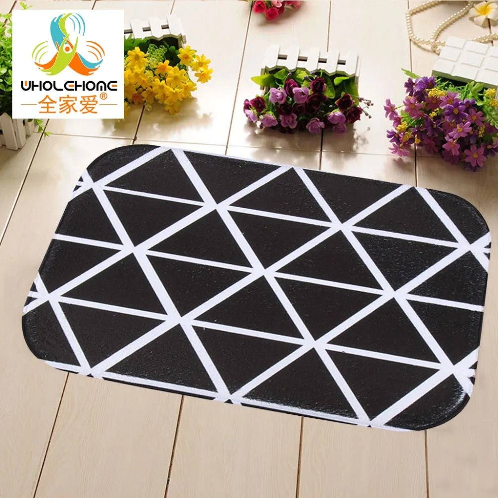 Us 4 99 40x60cm 15 6x23 6 Personality Skull Door Mat Floor Carpet Cut Horse Coral Fleece Rug Color Stripe Doormat For Hallway Non Slip In Mat From