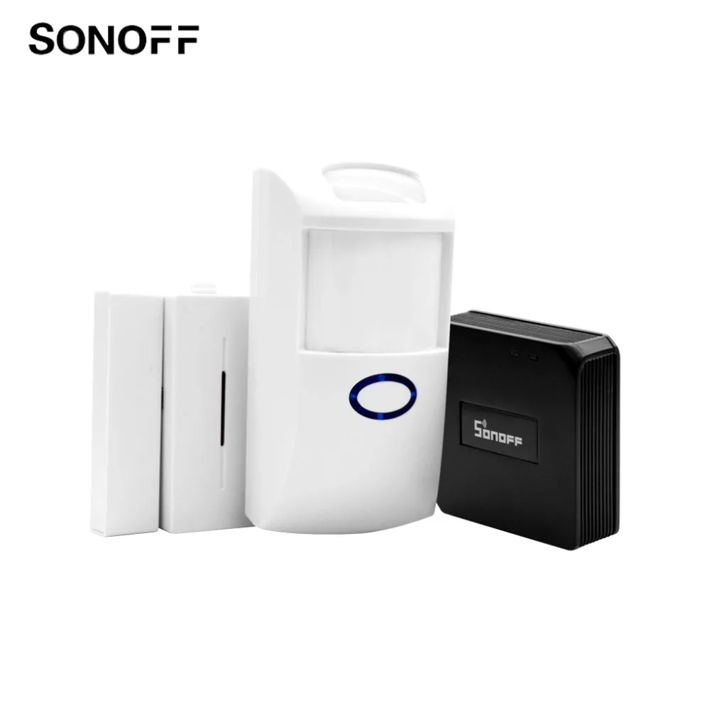 

Sonoff RF Bridge 433Mhz WIFI Wireless Signal Converter PIR Door Sensor Smart Home Automation Module Works With Alexa Google Home