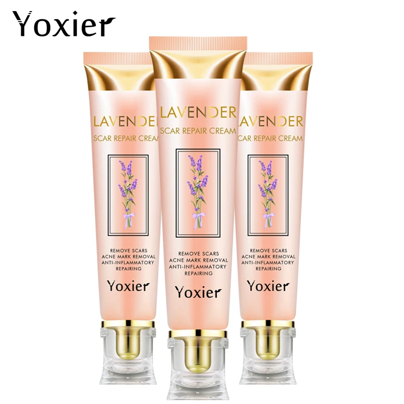 

3PCS/LOT Acne Scar Stretch Marks Remover Cream Repair Face Cream Acne Spots Acne Treatment Blackhead Whitening Cream Skin Care
