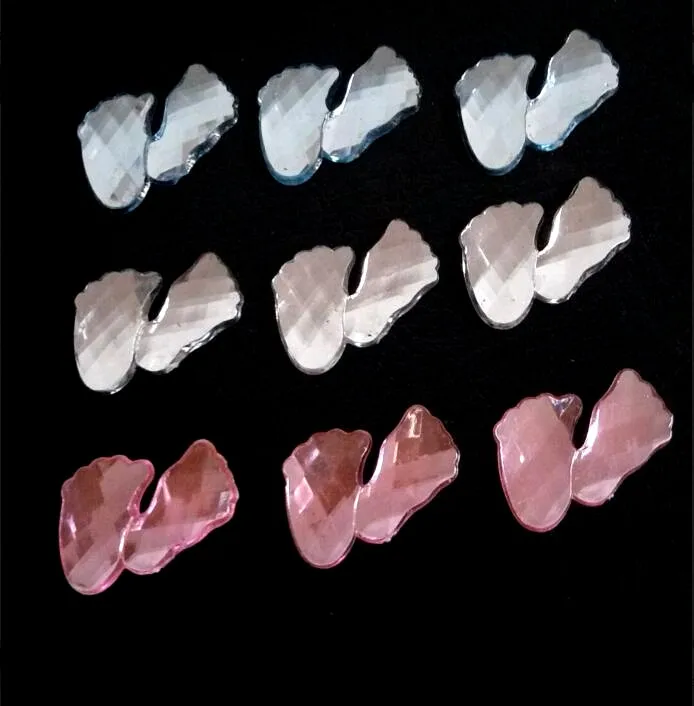 500pcslotAcrylicBabyFeetfigerRhinestonesBabyFeetBeadsForBoysGirlsBabyShowerTable