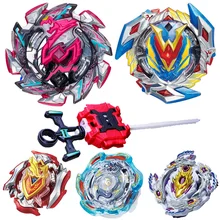 Latest model Beyblade Burst Toy B-113 b-110 b-82 b-79 b-89 with Launcher Blade Blades Metal Bayblade 2018 Top bey blade for Kid