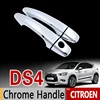 Para Citroen DS4 2010 - 2017 cubierta de manija cromada Set de molduras DS 4 2011, 2012, 2013, 2014, 2015, 2016, accesorios del coche, pegatinas de coches de estilo ► Foto 1/6