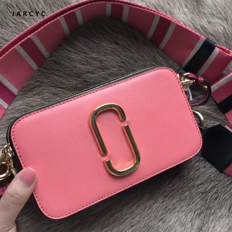 

2019 The Summer Cow Leather bolsas feminina Polyester Handbag Shoulder Wide Straps Bag Small handbags Shoulder bag messager bag