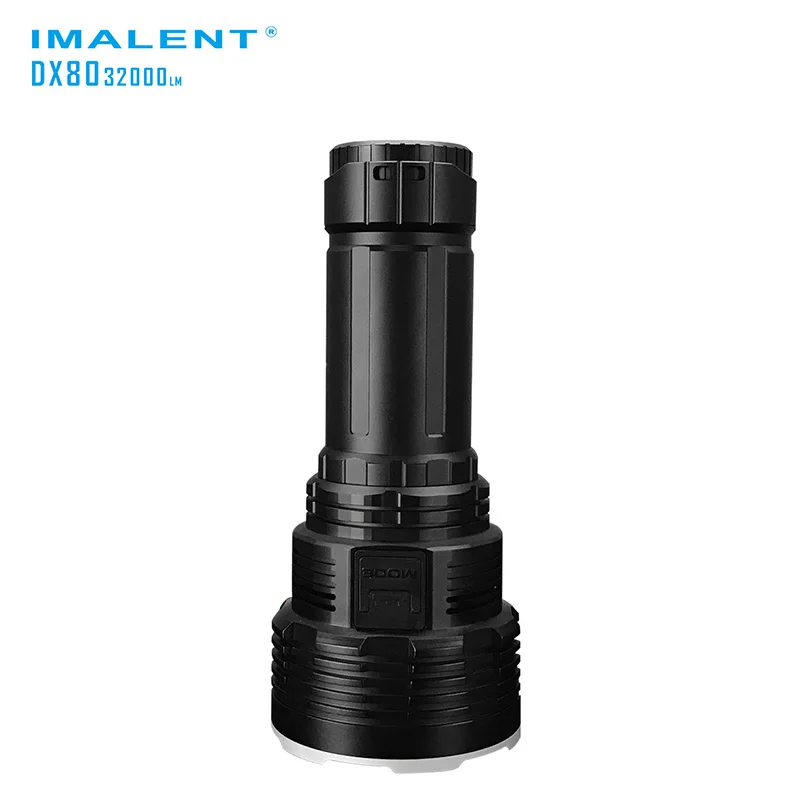 IMALENT DX80 поисковый фонарь 8 * CREE XHP70 СВЕТОДИОДНЫЙ Фонарик max 32000 high lumen дальность луча