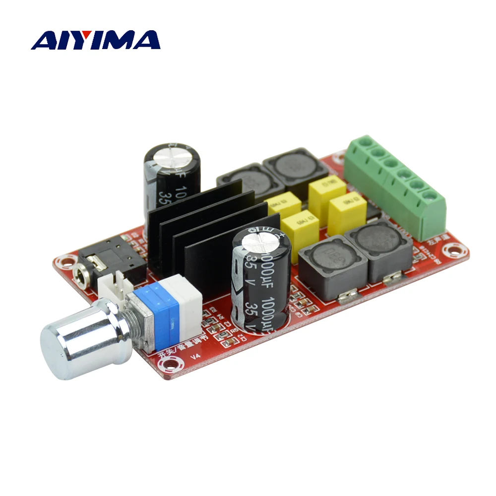 Aiyima TPA3116D2 аудио Плата усилителя класса D двухканальный стерео цифровой усилитель