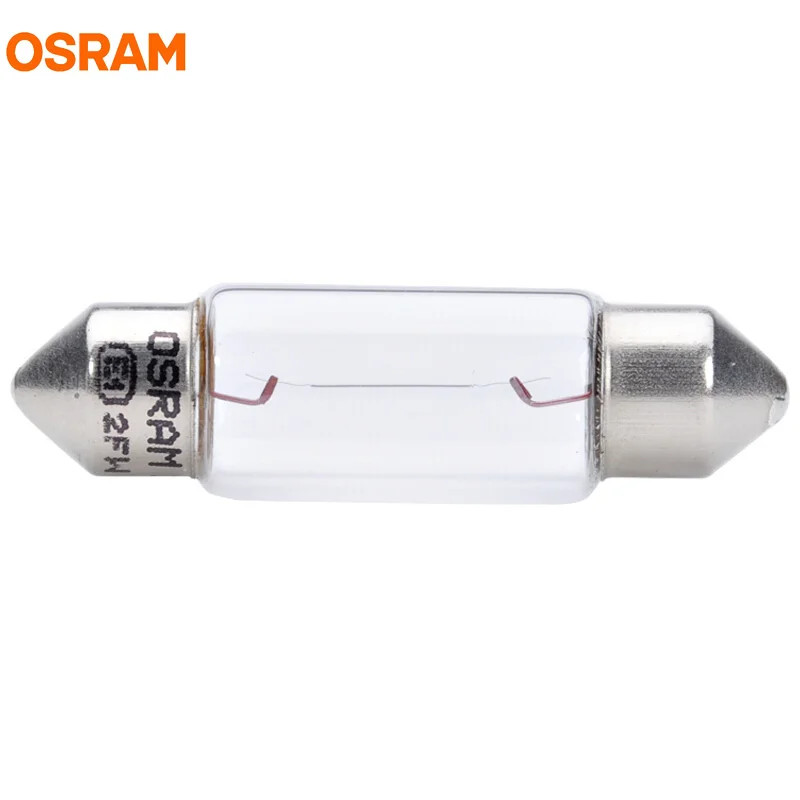10 шт. OSRAM C5W 6418 гирлянда лампы 12 В 5 Вт SV8.5 8 оригинальная линейная лампа для чтения