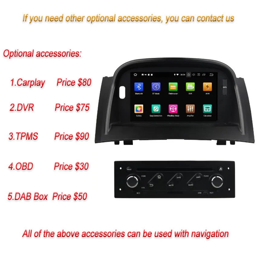 Excellent YESSUN Android 8.0 4G RAM For Renault Megane 2 Car Navigation GPS Multimedia Player mirror link Separate Radio Touch Screen DVD 2