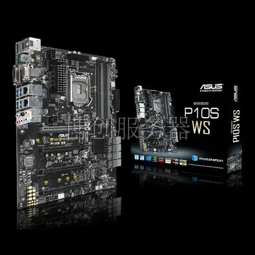 P10S WS C236 материнская плата рабочей станции двойной гигабитный Ethernet Поддержка E3-1230 V5