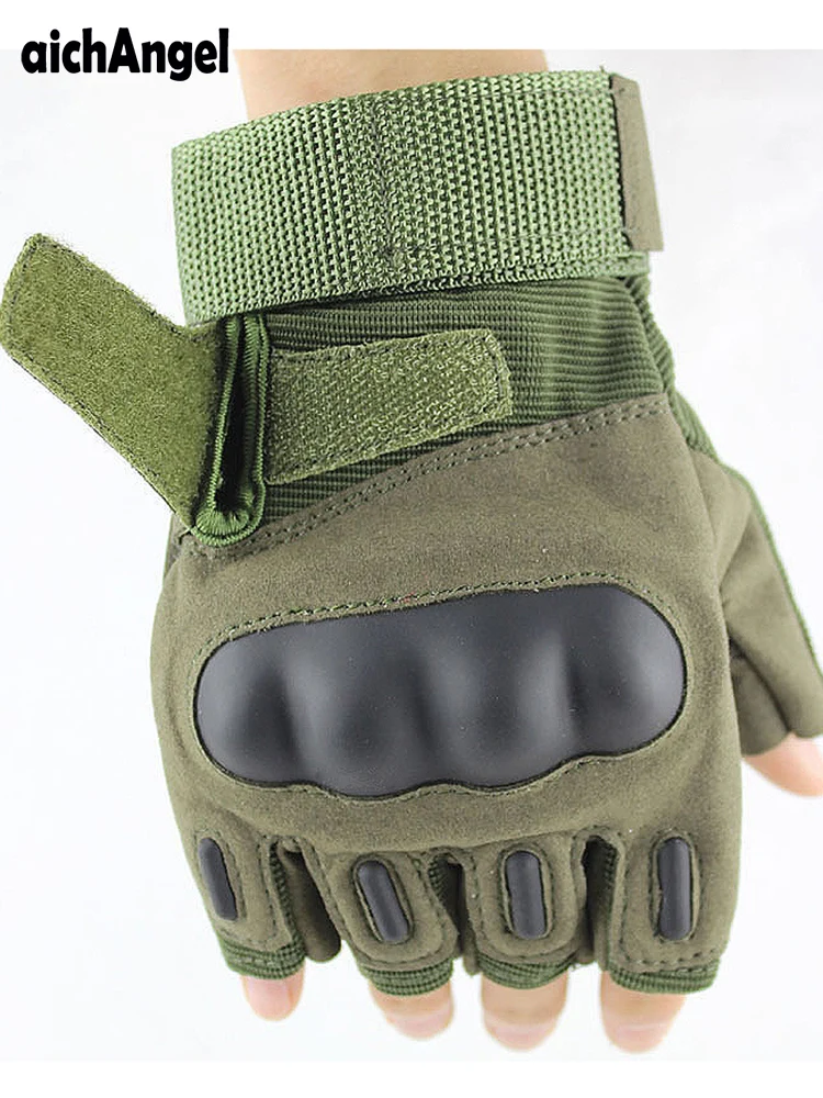 New Tactical Gloves Military Fingerless Army Paintball Airsoft Combat