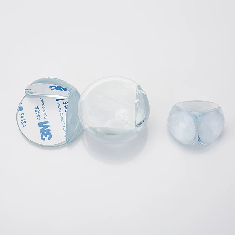 Strong elastic thickening table corner transparent silicone anti-collision angle Anti-collision anti-collision protection cover