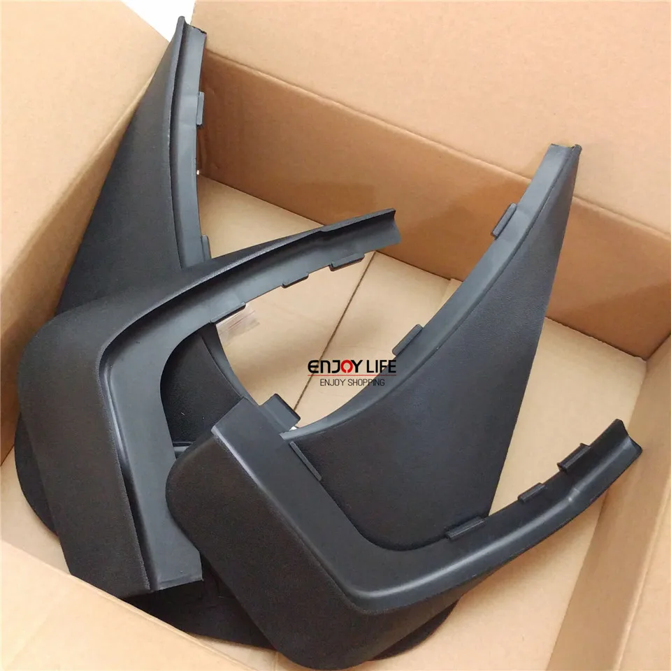 

4pcs Front Rear Mud Flaps Splash Guard Mudguard Fender For Benz Smart Fortwo 2011-2014
