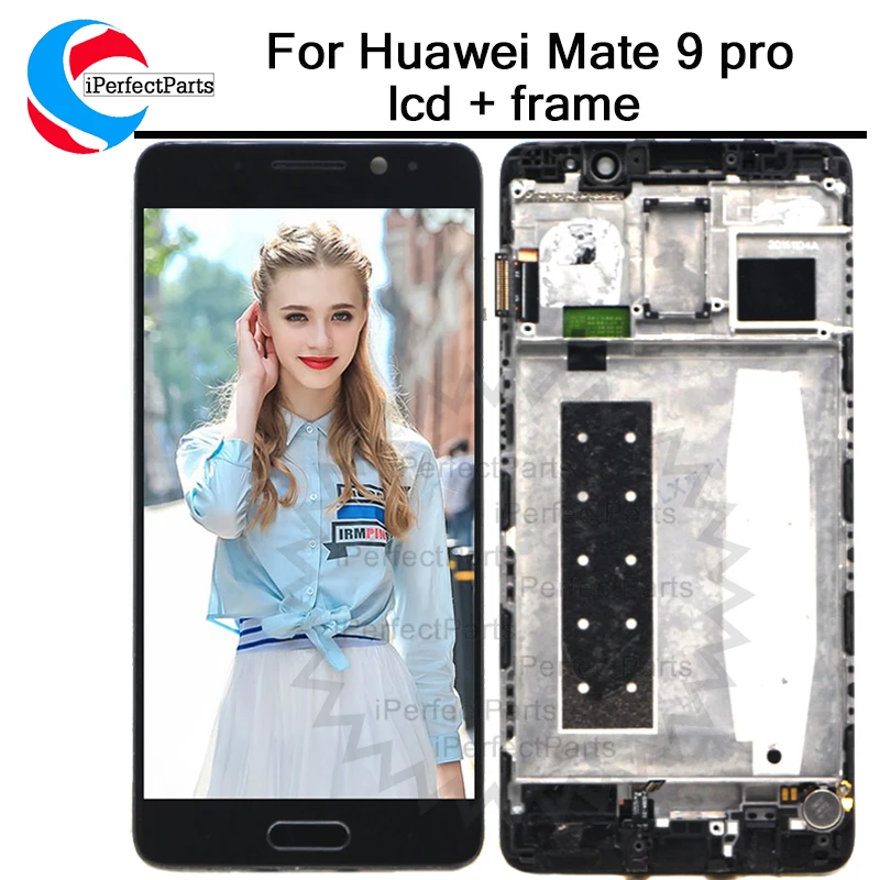 

For Huawei Mate 9 Pro LCD Display Touch Screen Digitizer Assembly With Frame Replacement For 5.5" Huawei Mate 9 Pro LCD Display