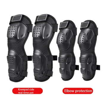 

4pcs Motorcycle Elbow Protector Knee Pads Safety Protective Gear Moto Accessories Kneepad Protection