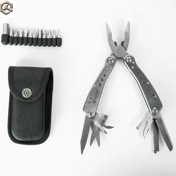 

5pcs/lot by DHL Ganzo G201H Multi pliers Scissors Screwdriver Bits Survival EDC Multitool Pocket Multi Tools Folding Plier