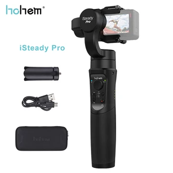 

Hohem iSteady Pro/pro2 3-Axis Handheld Gimbal Stabilizing for GoPro Hero 7 black /6/5/4/3 for Sony RX0 for SJCAM Action Camera