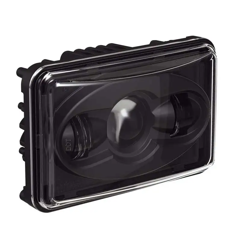 

4x6 inch Rectangular Projector LED Headlights Sealed For Peterbilt Kenworth T800 T400 T600 W900B/L Trucks