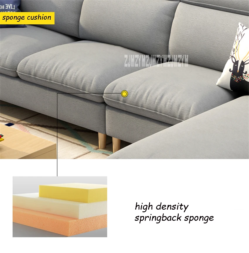 MG001 006 хлопок-лен диван набор губка/латексная подушка твердый диван с деревянным каркасом Комбинация Гостиная секционная кресло