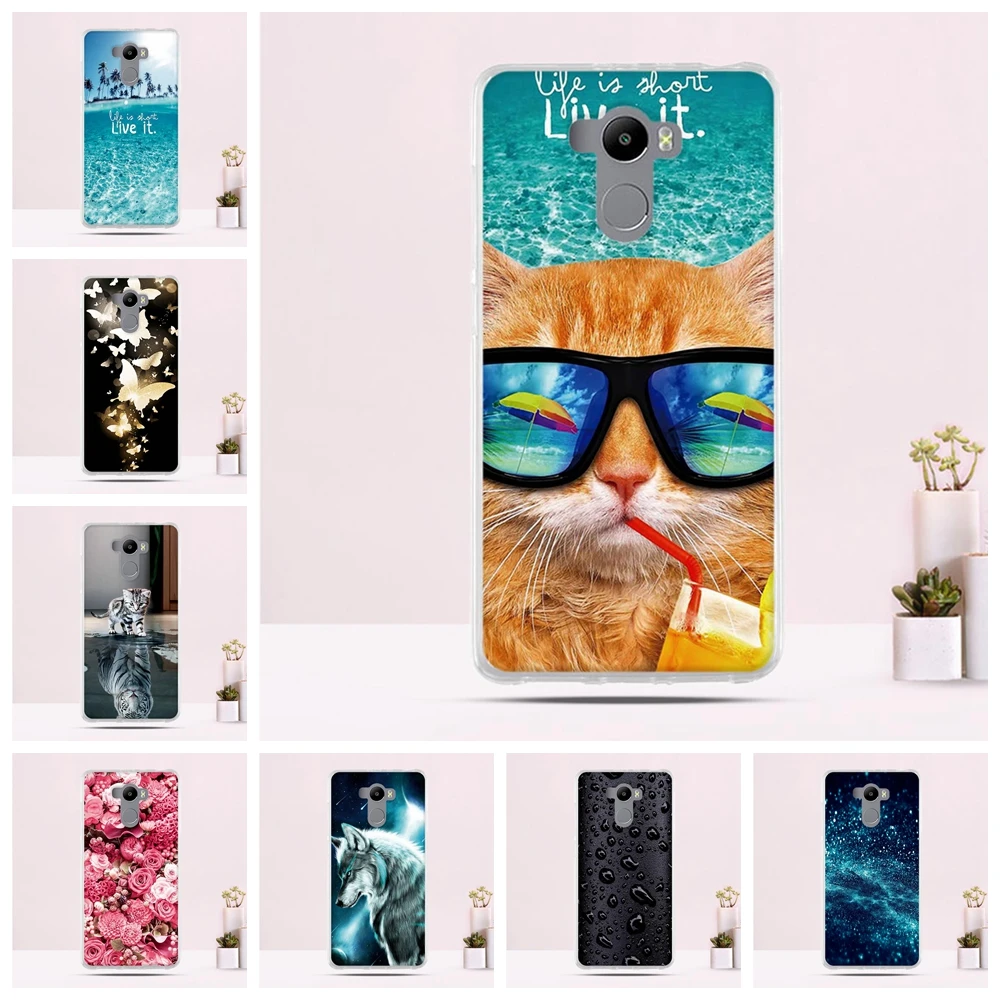 

For Xiaomi Redmi 4 Pro 4 Prime Case Silicone TPU Back Cover Phone Cases Ultra Thin Cute Cat 3D Pattern Shell Animal Fundas
