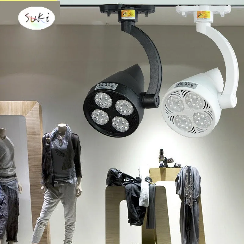 LED track light PAR30 mall jewelry shop dedicated rail track light lamp