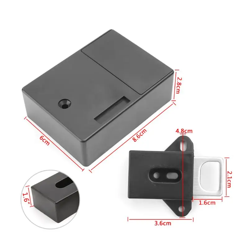 Невидимый RFID Электронный шкаф Умный Замок IC Card сенсор замки ящика|Замки| |