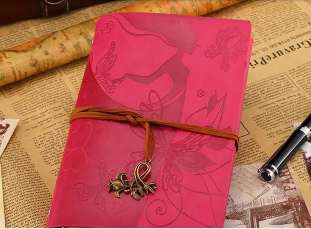 3 6 выберите Looseleaf Ноутбук бумага для рукоделия ручка Книга Студент мягкой дневник в полиуретановой обложке книги A6 Размер 2 книги/комплект - Цвет: 3